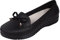 SRTUMEY Stivali da giardino per le donne scarpe da pioggia da donna moda tendenza bassa scarpe da acqua a bocca bassa tubo corto scarpe da pioggia scarpe da pioggia Festival Wellington, Nero , 38 EU