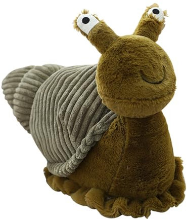 TIVUNORON Schnecke Kuscheltier Plüsch Puppe, 28cm Schnecke Plüschtier Flauschiger Plüsch Puppe, Kinder Plüschtier Spielzeug, Geburtstagsgeschenk für Jungen und Mädchen Kinder