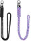 SYEYCW 2 Stück Paracord Schlüsselanhänger, Paracord Lanyard mit Metall Schlüsselringen, Abnehmbare Geflochtenes Lanyard, Lang Neck Schlüsselband Umhängeband, für Ausweishalter, Schlüssel, Kamera