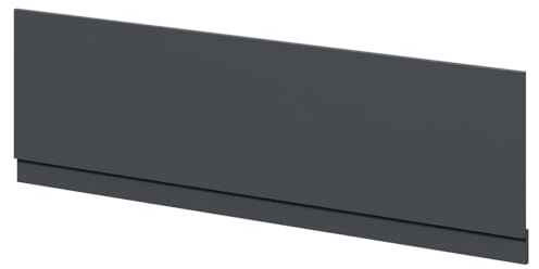Wholesale Domestic Satin Anthracite MDF 1800mm Front Bath Panel with Plinth