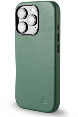 Snakehive Leather Case for iPhone 16 Pro Max - Slim Protective Case - MagSafe Compatible - Green