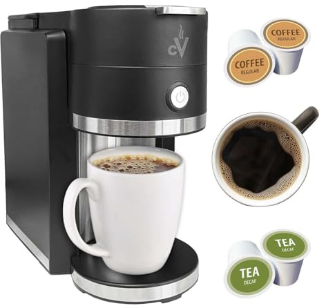 Cafe Valet Barista Single Serve Coffee Maker, K-Cup Compatible | Compatible with K-Cup coffee pods (Sold separately), compact design, single serve brewing