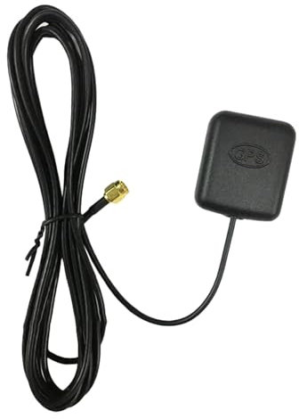 Antenne GPS Voiture SMA Mâle, 3m Extension SMA Compatible Autoradio GPS Navigation Module Camion Bateau Localisateur Traqueur GPS 4G LTE