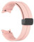 Cinturino in silicone No Gap for Samsung Galaxy watch7/6/5/4 40mm 44mm 5 Pro 45mm cinturino for watch 4 6Classic(Pink,S)