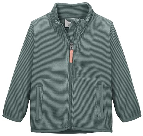 first instinct by killtec Kinder Fleecejacke mit Stehkragen FIOS 1 MNS FLC JCKT, naturgrün, 86/92, 42889-000