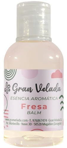 Esencia Balm Fresa: Aroma Frutal para Labiales Caseros | 50 ml