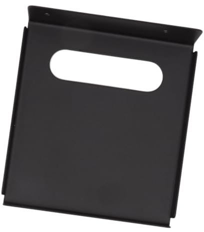 TIKATARER TV-Bildschirm-Aufbewahrungsregal, Edelstahl-Set-Top-Box-Regal, Regal mit Auslassloch-Design für Schlafzimmer, Wohnzimmer, Badezimmer und Gewerbeflächen Im Büro