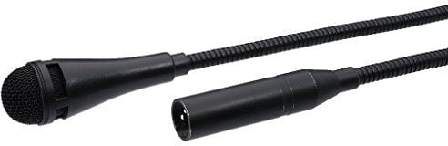 MONACOR 232630 DMG-700 Dynamisches Schwanenhalsmikrofon, 3 Pol XLR, Schwarz