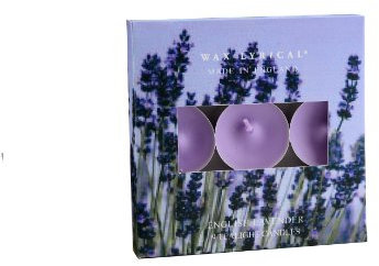 Wax Lyrical Teelichter, 9 Stück, englisch Lavendel