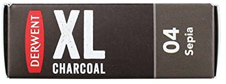 Derwent - X-Large Charcoal Block - Sepia
