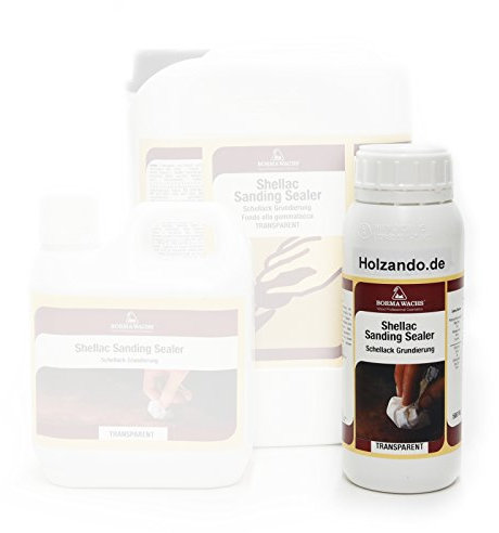 Schellack Sanding Sealer Grundierung 500ml TRANSPARENT