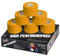 ALPIDEX 6 Rollen Sport Tape Set 3,8 cm x 10 m Gelenk Tapeverband Viele Farben Reißbares Unelastisches Sporttape Hautfreundlich Handball Fußball Volleyball, Farbe:gelb