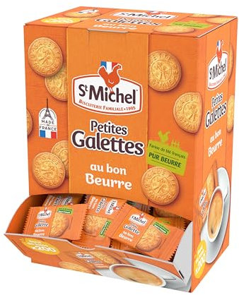 SAINT-MICHEL - Lot de 200 Petites Galettes Tout au Beurre - Gourmandes et Croustillante