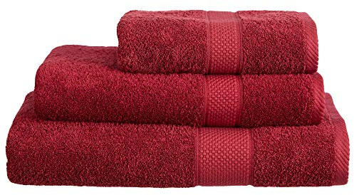 Linens Limited - Turkish Cotton Face Cloth for Washing Face, Great as Face Towel, Guest Towel, and More, Soft and Luxurious, Reusable, Super Absorbent, Machine Washable (Burgundy)