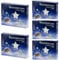 Ewa-Jeka Baumkerzen 100 Stück weiss 13x105 mm (5 Pack a 20 Stück) - MEGAPACK