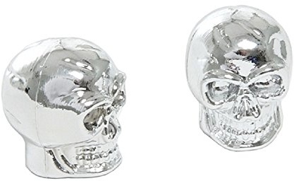 CONTEC Skull Ventilkappen | Chrom