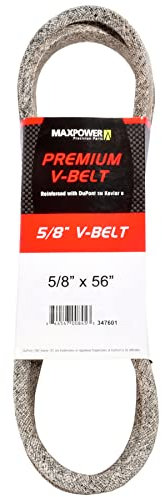 MAXPOWER | Courroies 347601, renforcé au kevlar, 5/8'' x 56'' - 5L560 - longueur extérieure L(a) 1420 mm