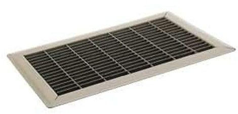 20,3 x 40,6 cm en acier épais Grille de sol