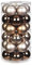 Inge Glas Weihnachtskugeln | Schöne Christbaumkugeln aus Glas | 30 Kugen in Dose | Christbaumschmuck Weihnachtsbaumschmuck Weihnachtsbaumkugeln (Elegant Lounge | Creme braun Glanz/matt)