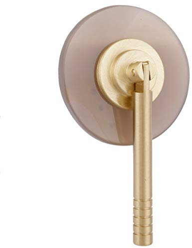 mookaitedecor Set of 2 Natural Agate Slice Crystal Stone Cabinet Drawer Knobs, Unique Round Long Pull Handle for Dresser Cupboard Wardrobe Door Decorative Modern Knob