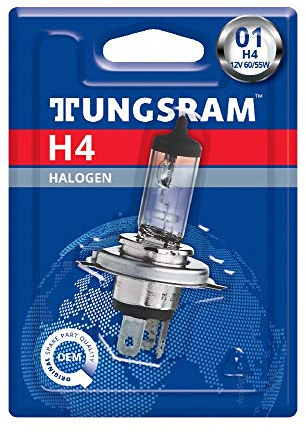 Tungsram 50440U H4 12V 60/55W Standard-Auto-Halogenlampe
