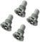 Lot de 4 pieds réglables Lave-vaisselle 31X6056 BRANDT Lave-vaisselle 31X6056 BRANDT