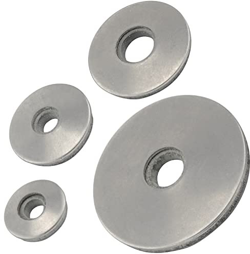 OPIOL QUALITY® Dichtscheiben mit EPDM 10,5x29 mm aus Edelstahl A2 V2A (20 Stück) Unterlegscheiben Neopren Dichtung Dichtscheibe für Spenglerschrauben Gummi