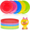 Lot de 50 Assiettes Carton Colorées DIY Assiettes Rondes en Papier Assiettes de Fête Assiettes en Papier Rondes Assiettes en Carton Assiettes en Carton Pour Fêtes et Célébrations Comme Anniversaire