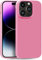 MyGadget Coque pour iPhone 14 Pro - Case TPU Souple - Cover Protection Extra Fine & Légère - Étui Coloré Anti Choc et Rayures - Rose