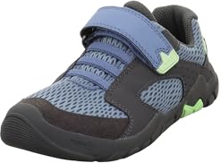 Superfit TraceSneaker für Jungen, Blau Grau 8010, 31 EU