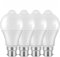 Powstro LED Smart Motion Light Bulbs - B22 PIR Light Sensor Bulb 12W Cool White 6000K Auto On/Off Night Lamp for Stairs, Garage, Corridor, Walkway, Yard, Hallway, Patio, Carport (4 Pack)