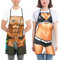 Asgens Lustige Schürze, Grill-Grillschürze für Männer, Küchenchef, der Grillschürzen kocht Weihnachten Geburtstagsgeschenk für Ehemann, Ehefrau, Vater, Mutter, Freunde