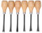 6-teiliges Holzschnitzmeißel-Set mit Halbkugelförmigem Griff, Skulptur-Handwerkzeug für DIY-Kunsthandwerk