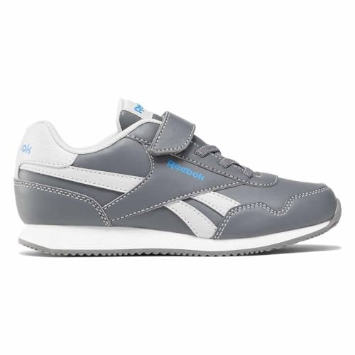 Reebok Unisex Baby ROYAL CL Jog 3.0 1V Sneaker, PUGRY6/PUGRY2/KINBLU, 24 EU