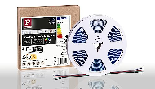 Paulmann 76012 Pro LED Strip Silver P25 830 5m 75W 300lm/m 60LEDs/m RGBW LED Streifen