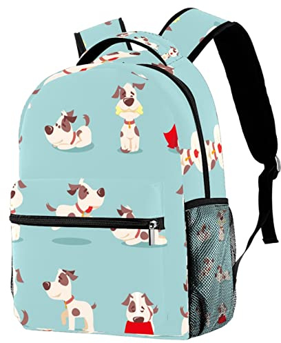 Cartoon-Welpen-Marionetten-Laptop-Taschen, Schulrucksäcke, Büchertaschen, lässig für Reisen, Studenten, Arbeit