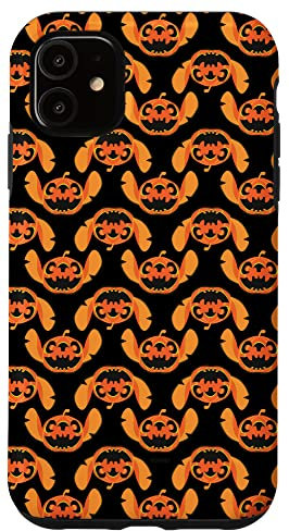 iPhone 11 Disney Stitch Jack-O’-Lantern Halloween Case