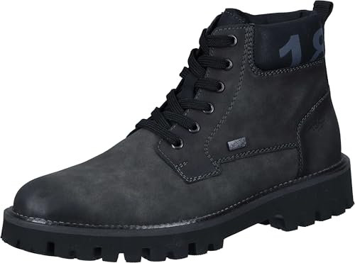 Rieker Herren Winterstiefel 30440, Männer Stiefel, wasserabweisend, riekerTEX,uebergangsstiefel,uebergangsschuhe,Boots,grau (45),40 EU / 6.5 UK