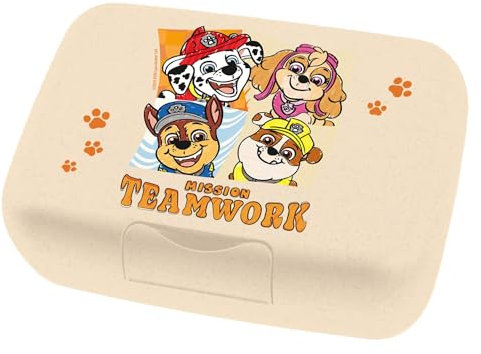 Koziol Lunchbox für Kinder, Candy L, Graw Paw Patrol, 19 x 14 cm, weiß Organic