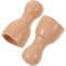Healeved Copa De Masaje De Madera 2 Pcs Herramienta De Maderoterapia Para Alivio Muscular DiseñO Compacto Y EcolóGico Para Uso En Casa Ideal Para Cuello Y Espalda