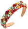 scicent Haarschmuck Hochzeit Damen Strass Glitzer Stirnband Funkelnde Mode Haarband Weich Stoff Haarreif Funkelnde Haarreifen Vintage Kristall Haarbänder Mädchen - 27618