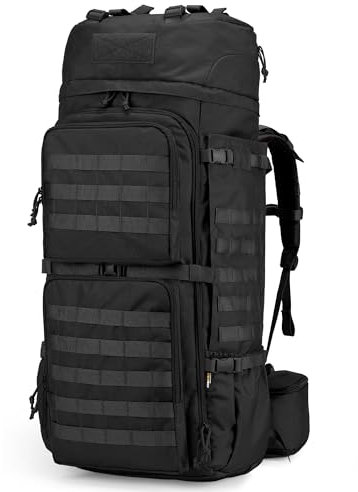 Mardingtop 75L Taktischer Rucksack mit RECCO-Rettungssystem Trekkingrucksack Große Kapazität Reiserucksack Für Wandern, Bergsteigen und Outdoor Sport