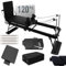 aixizi Reformer Pilates Machine Set, Foldable Pilates Reformer Machine Für Heimtraining, Pilates -Trainingsausrüstung Mit Quadratkasten Und Sprungbrett, Weitere 5 Edelstahlfedern
