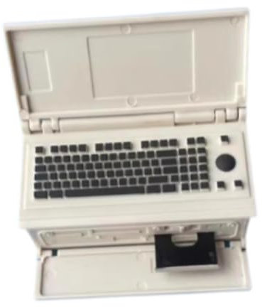 Baoblaze 1/6 Puppenhaus Computer Mini Modell Puppenzubehör Dekoration Simulation Zubehör Spielzeug für Zuhause Puppenhaus Schlafzimmer Ornamente