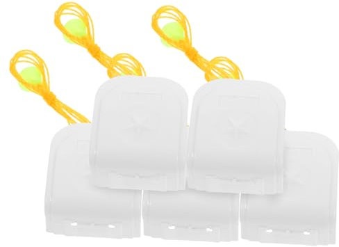 Artibetter 5 Piezas Interruptor De Cuerda Lámpara Cadena De Tracción Interruptor De Ventilador De Techo Reemplazo Colgante Luz Interruptor De Tracción Cable De Luz De Pared Cuerda De
