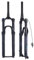 LUOKEKE Forcella MTB 27.5/29 Forcella Boost Perno Passante 100/110mm 32 RL Regolazione Affusolata a sgancio rapido 120/140mm Forcella Ammortizzata Forcella MTB Forcelle Rigide MTB(29 Boost TRBK)