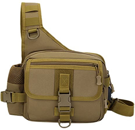 MUELODSIC Taktische Umhängetasche Outdoor-Tasche Multifunktionale Sling Bag Camping-zubehör Verschleißfeste Schultertasche Leichtgewichtige Reisetasche