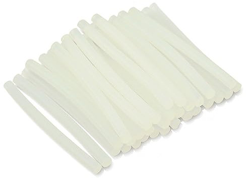 Veemoon Lot De 50 Bâtons De Colle Chaude 100 X 7 Mm Adhésif En Vrac Pour Réparations Artisanales
