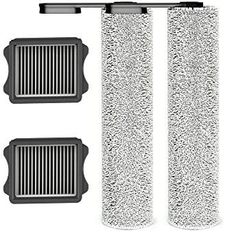 Tineco Accessories 2 Brush Roller & 2 HEPA Assembly Set, Only for Floor One S5 & iFLOOR 5 Breeze Complete Cordless Wet Dry Vacuum Cleaner (Not for S5 Steam, S5 Combo and Any Other Model)