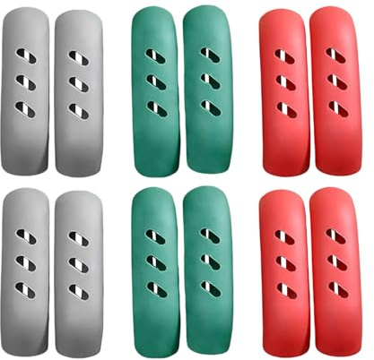 RLMVGBX Silicone Pot Handle Covers, Heat Resistant, Multicolour, Pack of 12